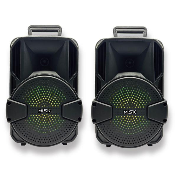 COMBO DE 2 BAFLES DE 8 IN TWS CON LUCES LED