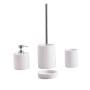 SET PARA BAÑO 4 PIEZAS BLANCO