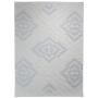 TAPETE PARA SALA POLIPROPILENO 160 X 230 CM CREMA ALTA RESISTENCIA
