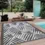 TAPETE PARA SALA ARIA POLIPROPILENO 240 X 330 CM GRIS ALTA RESISTENCIA