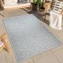 TAPETE PARA SALA POLIPROPILENO 160 X 230 CM GRIS ALTA RESISTENCIA Y VERSATILIDAD