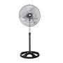 VENTILADOR DE PEDESTAL AJUSTABLE 20 PULGADAS METALICO NEGRO