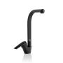 LLAVE PARA FREGADERO MONOMANDO NEGRO MATE MANERAL ÚNICO 12" RESISTENTE A LA CORROSIÓN
