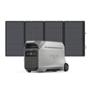COMBO GENERADOR ELÉCTRICO SOLAR PORTÁTIL 4000W/4096WH + PANEL SOLAR PLEGABLE 400W CAMPING