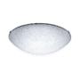 PLAFÓN ILUMINADO SOBREPONER FOCO E27 CIRCULAR 20 W CROMADO USO INTERIOR
