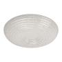 PLAFÓN ILUMINADO LED SOBREPONER CIRCULAR 18 W CRISTAL USO INTERIOR
