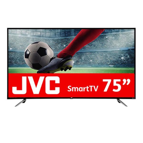 PANTALLA JVC 75" SMART TV QLED 4K ROKU FRAMELESS