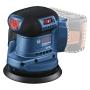 LIJADORA ROTO ORBITAL 18V 5" BRUSHLESS CON RECOLECTORA DE POLVO