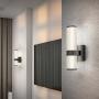 LAMPARA DE PARED INTERIOR MIRADO LED NEGRA