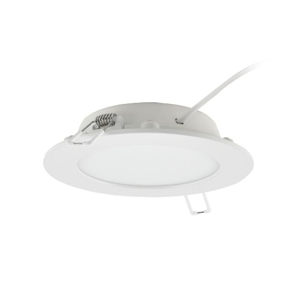 LÁMPARA DE TECHO EMPOTRABLE LED CCT TECHO REDONDA 5" 6 W 10 PIEZAS