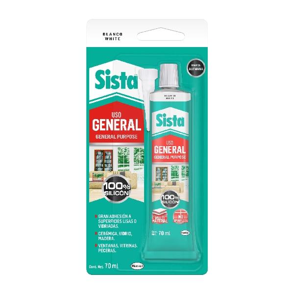 SISTA SILICÓN USO GENERAL BLANCO 70 ML