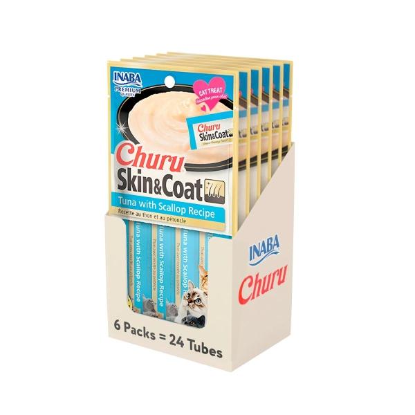 PREMIO PARA GATO HÚMEDO Y CREMOSO 24 TUBOS