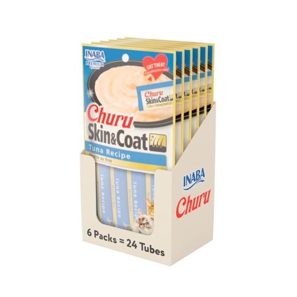 PREMIO PARA GATO HÚMEDO Y CREMOSO INCLUYE 24 TUBOS