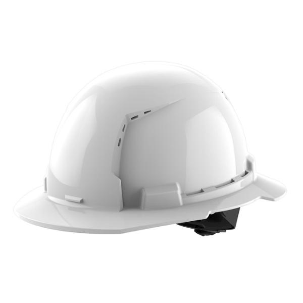 CASCO BLANCO BOLT DE ALA COMPLETA VENTILADO TIPO 1 CLASE C