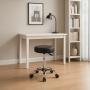 BANCO CON ASIENTO AJUSTABLE Y RUEDAS