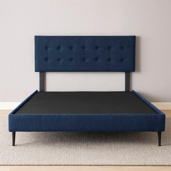 CABECERA KING SIZE DICASA BILBAO AZUL + BASE CAMA SLIM