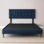 CABECERA KING SIZE DICASA BILBAO AZUL + BASE CAMA SLIM