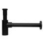 CESPOL PARA LAVABO ESTILO MINIMALISTA ACABADO NEGRO MATE