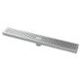 COLADERA LINEAL RESIDENCIAL DE ACERO INOXIDABLE 60 CM