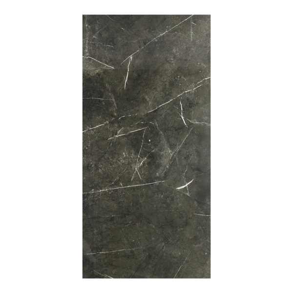 PISO CERÁMICO NOCTE NERO 50 X 100 CM NEGRO TIPO MÁRMOL CAJA CON 2 M2