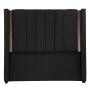 CABECERA QUEEN SIZE DICASA LINZ COLOR NEGRO