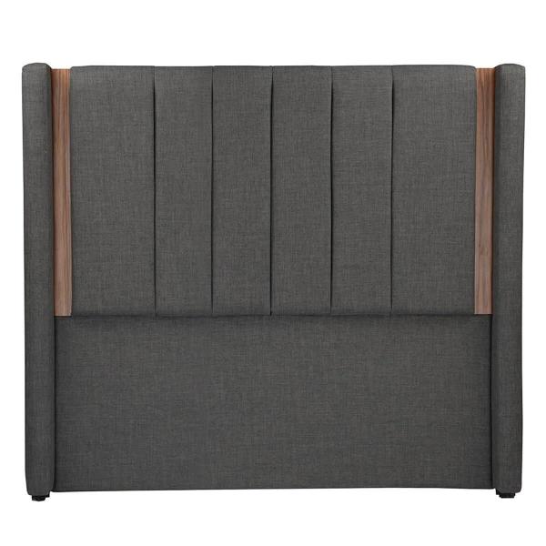 CABECERA QUEEN SIZE DICASA LINZ COLOR GRIS