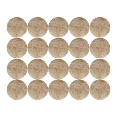 ALMOHADILLAS PARA MUEBLE 1.9 CM BEIGE 20 PIEZAS