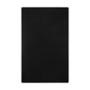 PLACA PLANA CIEGA FLAT NEGRA