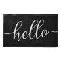 TAPETE DE ENTRADA PVC 45 X 75 CM INTERIOR Y EXTERIOR ANTIDERRAPANTE