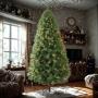 PINO VERMONT VERDE NO.7 DE 220CM CON LUCES LED