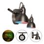 LAMPARA DE SOBREPONER EN TECHO CON FOCO GU10 RGB, 10W, COLOR SATIN