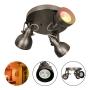 LAMPARA DE SOBREPONER EN TECHO CON FOCO DTW ATENUABLE, 15W, COLOR SATIN