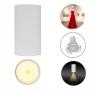 LAMPARA DE SOBREPONER EN TECHO, FOCO GU10 IRC90 , 5W, COLOR BLANCO