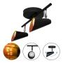 LAMPARA DE SOBREPONER EN TECHO CON FOCO DTW ATENUABLE, 10W, COLOR NEGRO