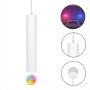 LAMPARA COLGANTE, INCLUYE FOCO RGB 5W, COLOR BLANCO