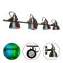LAMPARA DE SOBREPONER EN TECHO CON FOCO GU10 RGB, 20W, COLOR SATIN