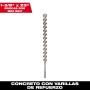 BROCAS PARA MARTILLO ROTATIVO MX4 SDS MAX DE 4 CORTADORES 1-3/8"