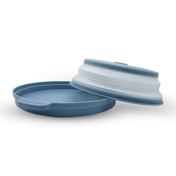 JUEGO DE CUBIERTA PLEGABLE Y PLATO PARA MICROONDAS
