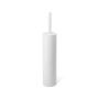 CEPILLO PARA BAÑO CON BASE DE METAL BLANCO MATE
