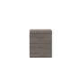BURÓ DE MDF GRIS CON 2 CAJONES ESTILO MODERNO ALMACENAMIENTO FUNCIONAL