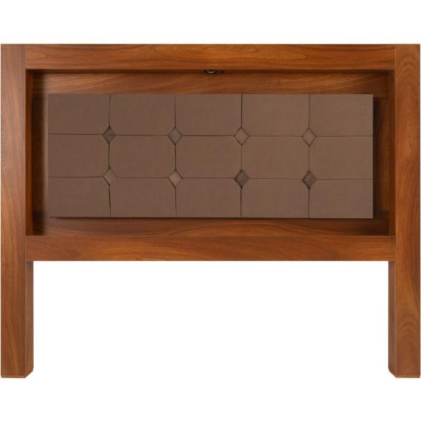 CABECERA KING SIZE DE MDF PAROTA TAPIZADA PARA RECÁMARA
