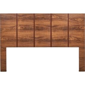 CABECERA KING SIZE COLOR NOGAL - MADERA MDF