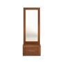 ESPEJO DE CUERPO COMPLETO / DE PIE CON 1 CAJÓN COLOR PAROTA - MADERA INDUSTRIALIZADA