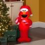 INFLABLE NAVIDEÑO ELMO CON LUZ LED 107 CM