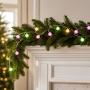 LUCES NAVIDEÑAS G15 NEVADAS LED MULTICOLOR 15 M 150 LUCES 8 FUNCIONES