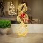 FIGURA NAVIDEÑA STACK DE ESFERAS CON LUZ LED 155 CM DORADAS