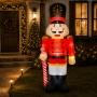INFLABLE NAVIDEÑO CASCANUECES CON LUZ LED 366 M