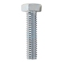100 TORNILLOS CABEZA HEXAGONAL 5/16 X 1 1/4PULGADA PLATA