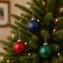 COLGANTE NAVIDEÑO DECORATIVO 1 PIEZA 15 CM 3 COLORES CON LENTEJUELA