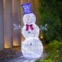 FIGURA NAVIDEÑA MONO DE NIEVE CARAMEL DREAMS 150 CM BLANCO